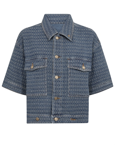 Mos Mosh - MMEbba Bobble Jacke - Blue